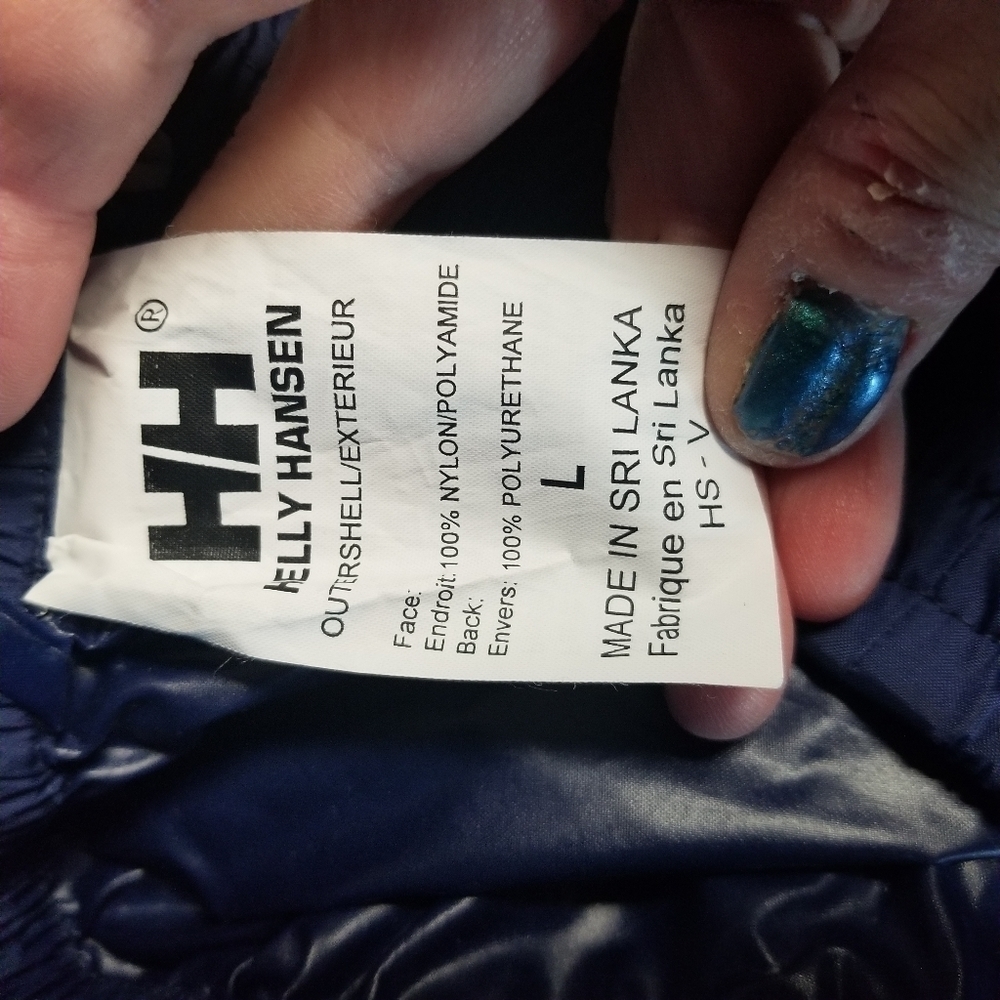 Helly Hansen Blue Nylon Packable Pants - image 6